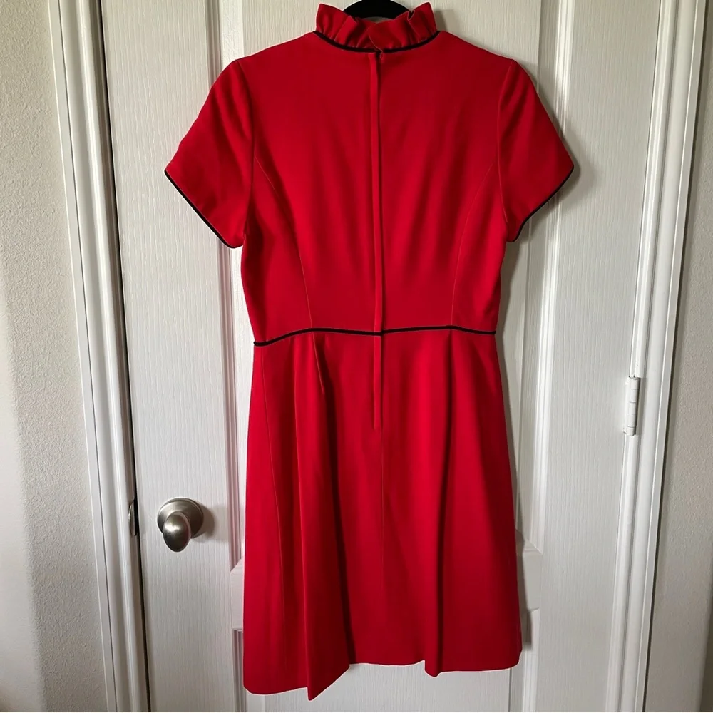 kate spade Red Dress with Black Trim - Picture 4 of 4